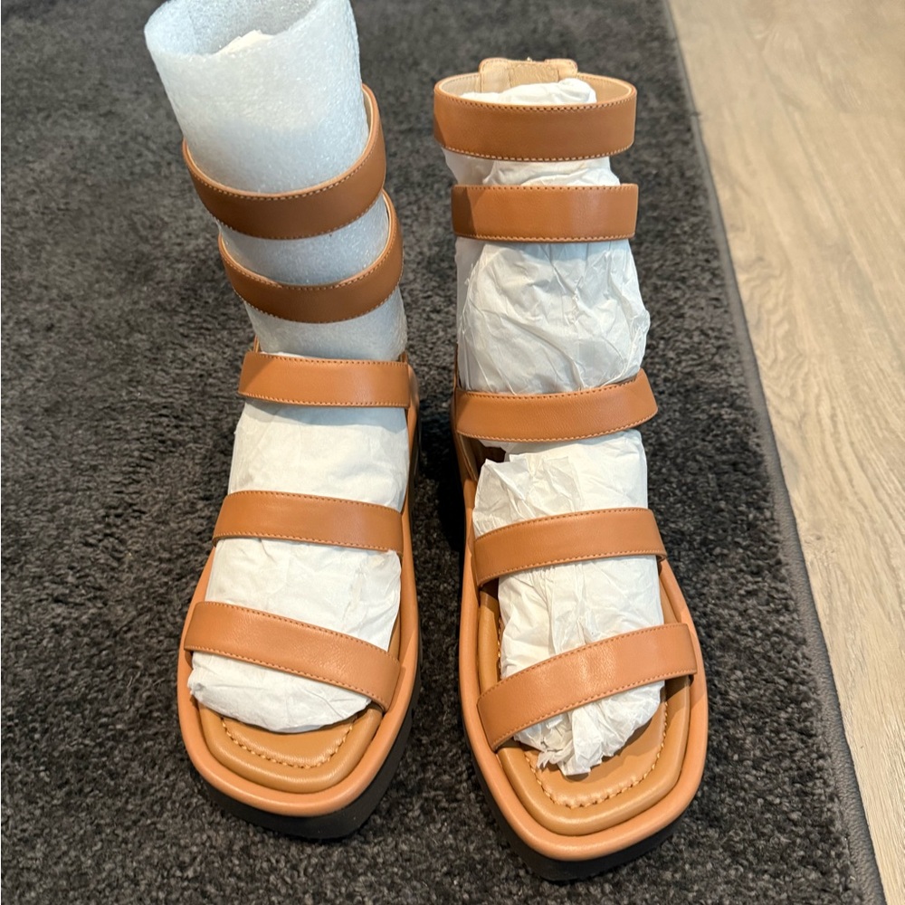 Stuart Weitzman Gala Lift Sandals